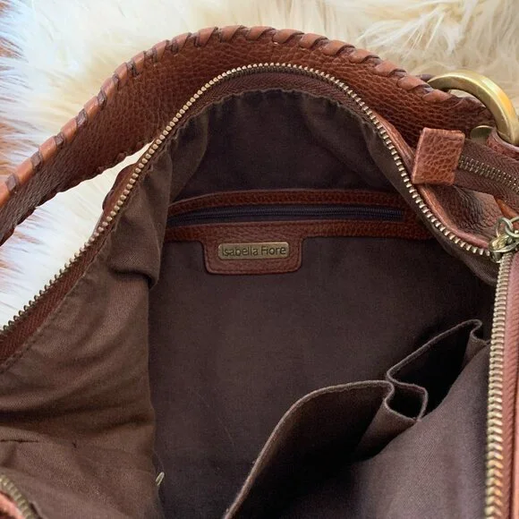 Isabella Fiore Whip Flashback Audra Hobo Bag - Picture 4 of 9